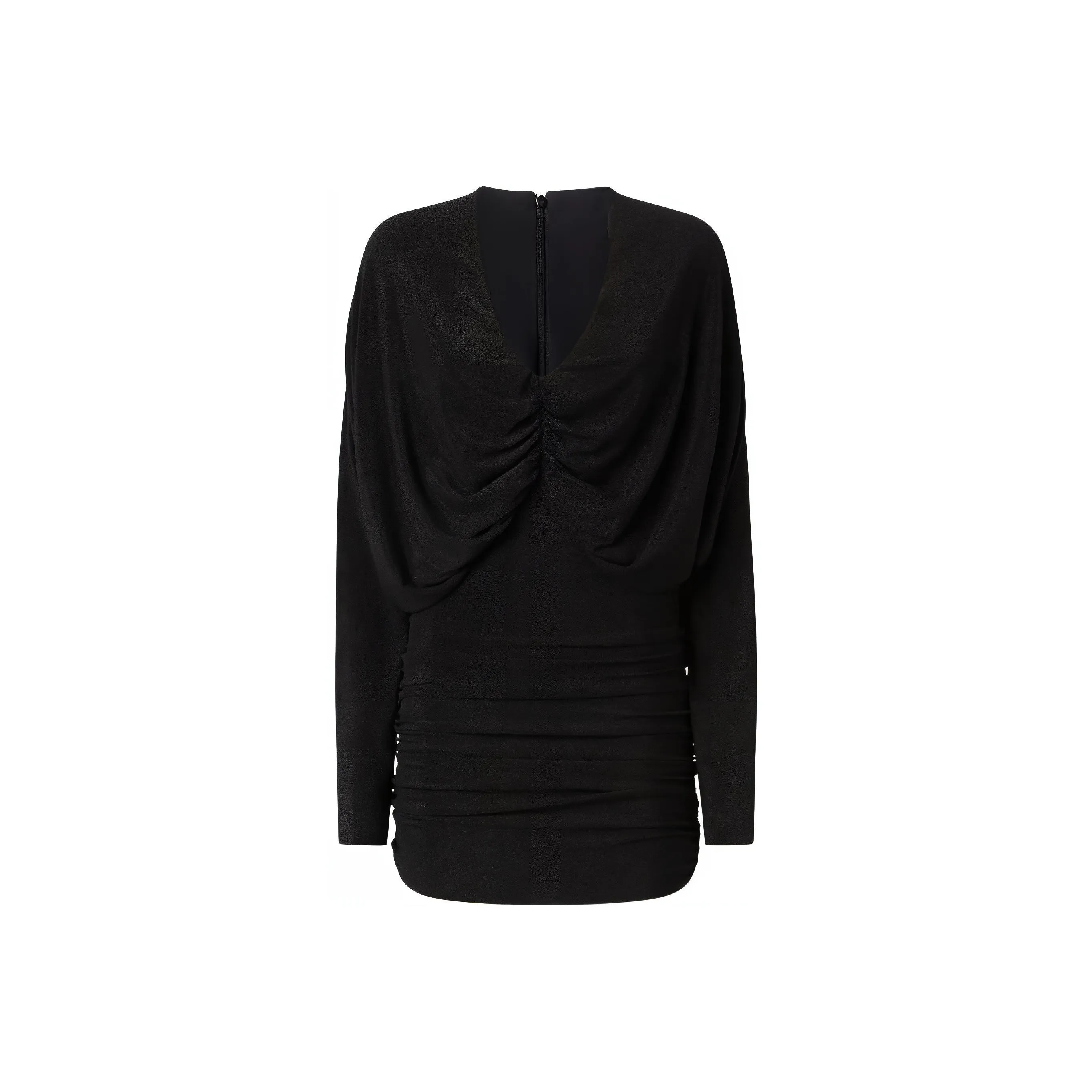 PINKO Metallic Jersey Mini Dress