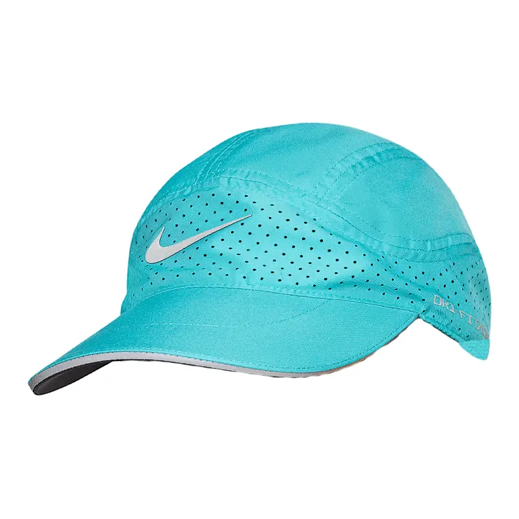 Nike Polyester Baseball Caps Unisex Blue Green