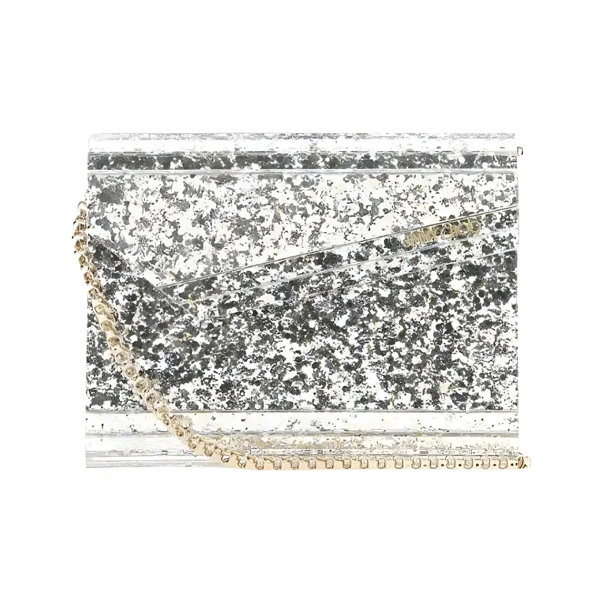 Jimmy Choo Candy Glitter Clutch Bag