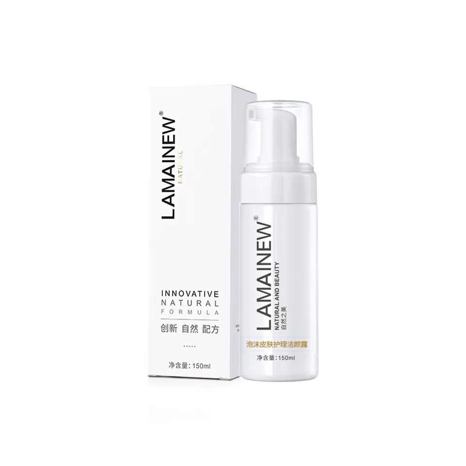 LAMAINEW Пена для ухода за кожей осветляющий лосьон увлажняющий очищающий удаляющий макияж 150 мл
