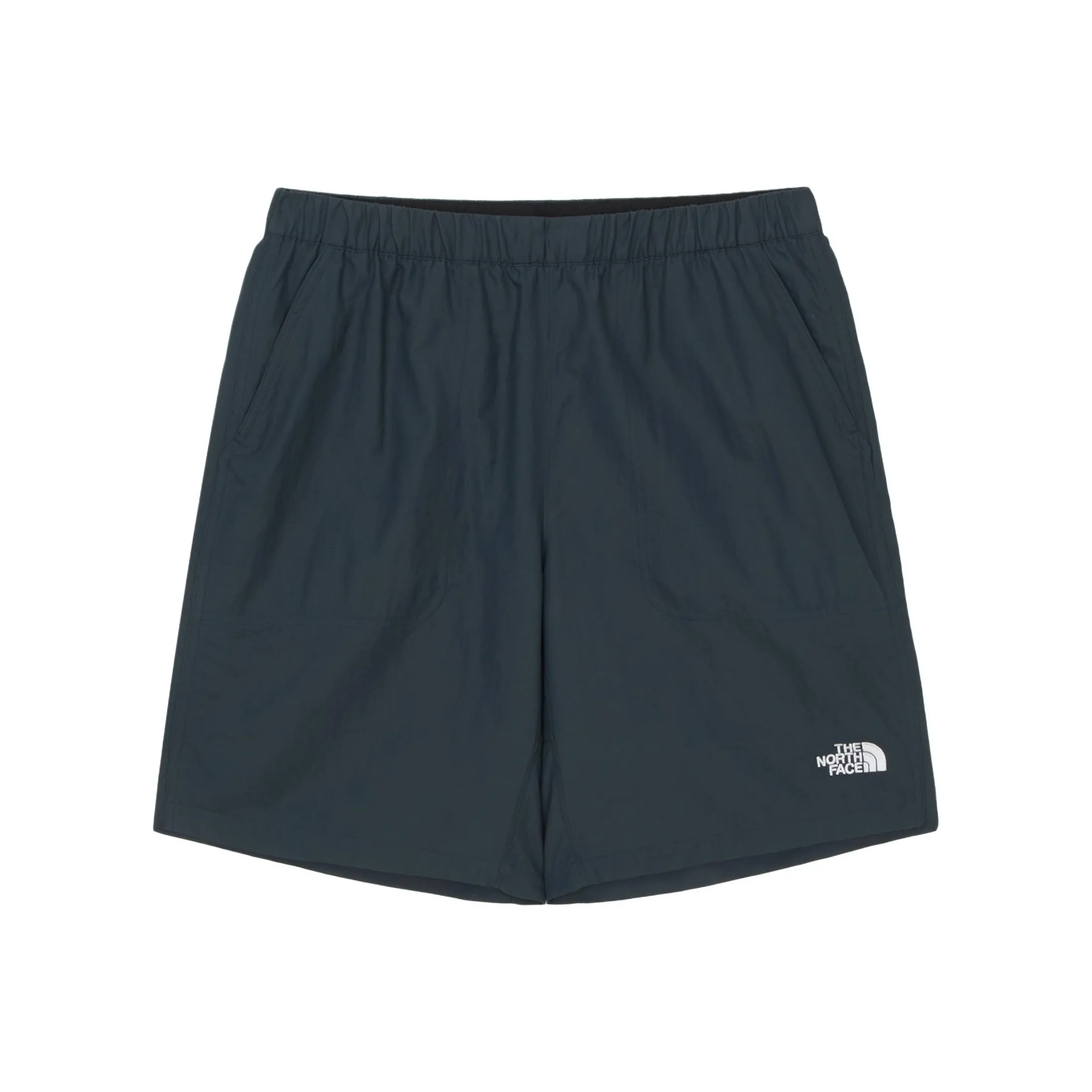 checked semi-sheer dress Casual Shorts Men's Marine Blue
