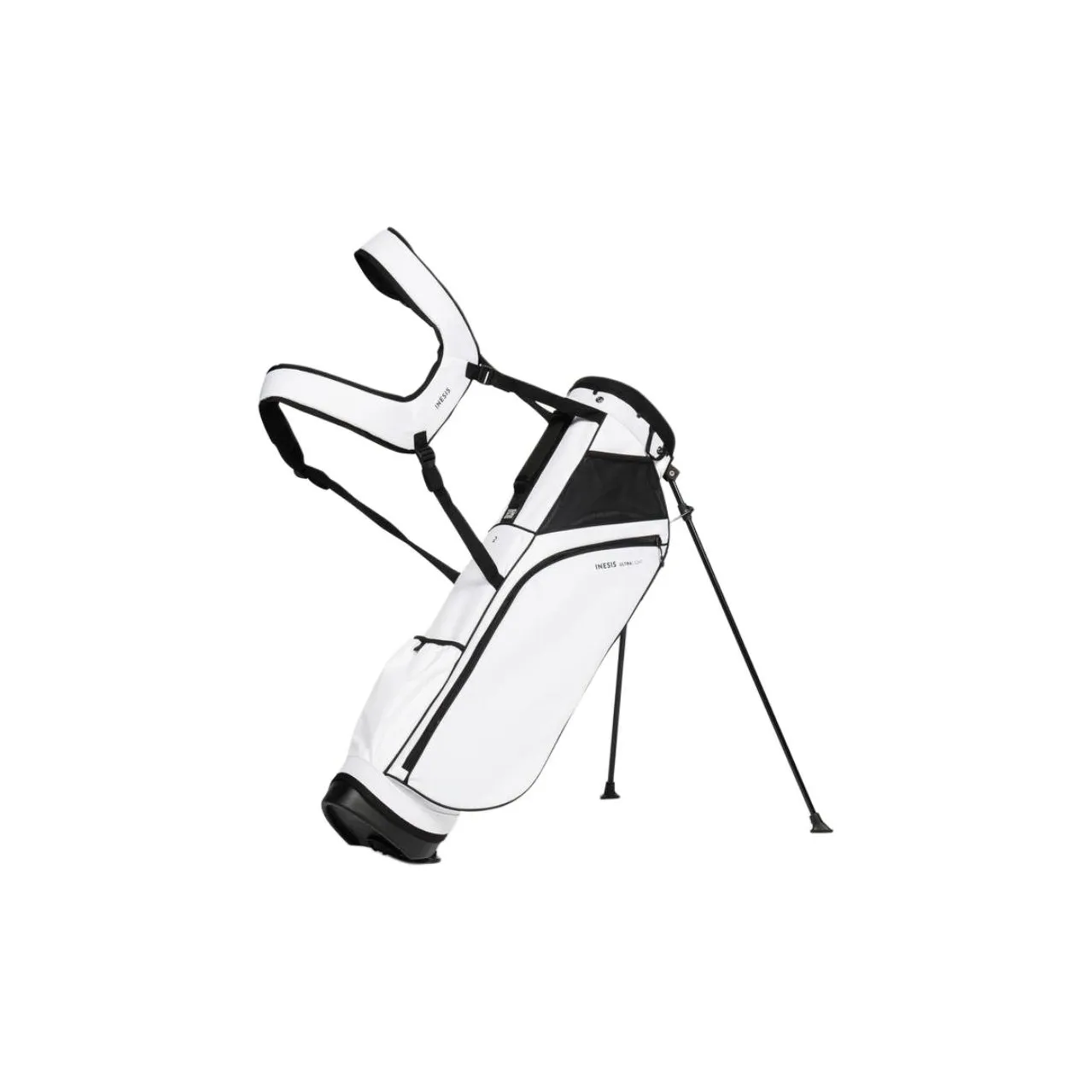 DECATHLON Polyester Golf Ball Super Light Stand Bag For Travel Storage 15L Unisex White