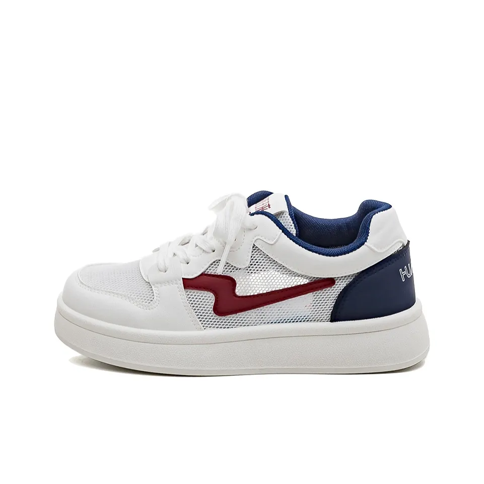 HUANQIU Slip-resistant Lightweight And Breathable Скейтборд Кроссовки Женские Красный Синий