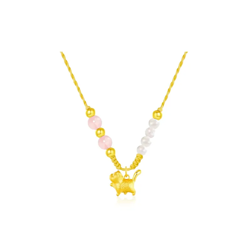 Chongqing Gold Store 990 Silver Necklaces Women's