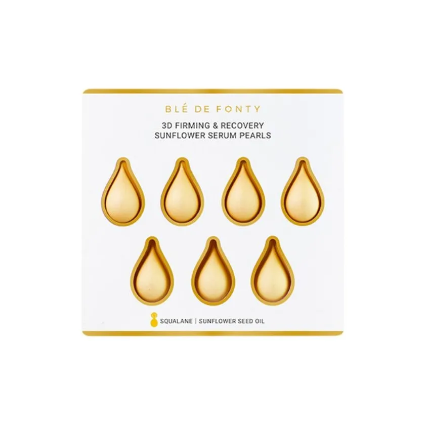 Ble De Fonty Sunflower Сыворотка Капсулы Успокаивающая Укрепляющая Увлажняющая Восстанавливающая 0,46 мл * 7 шт