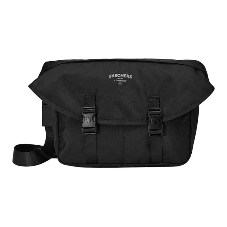Skechers Регулируемый ремешок Сумка через плечо Унисекс Черный