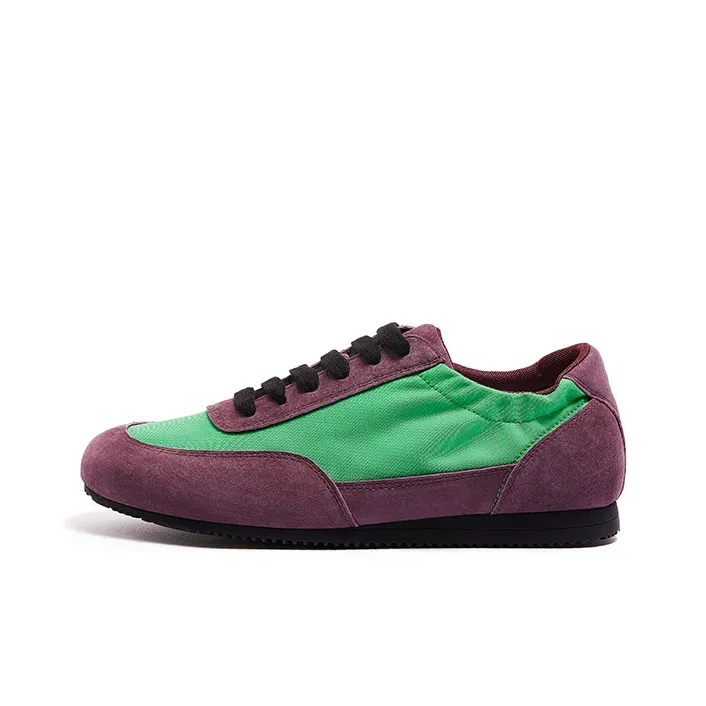 CAMEL Vintage Color Block Soft Rebound Comfortable And Trendy Versatile mild-to-moderate grey shoes For Women's