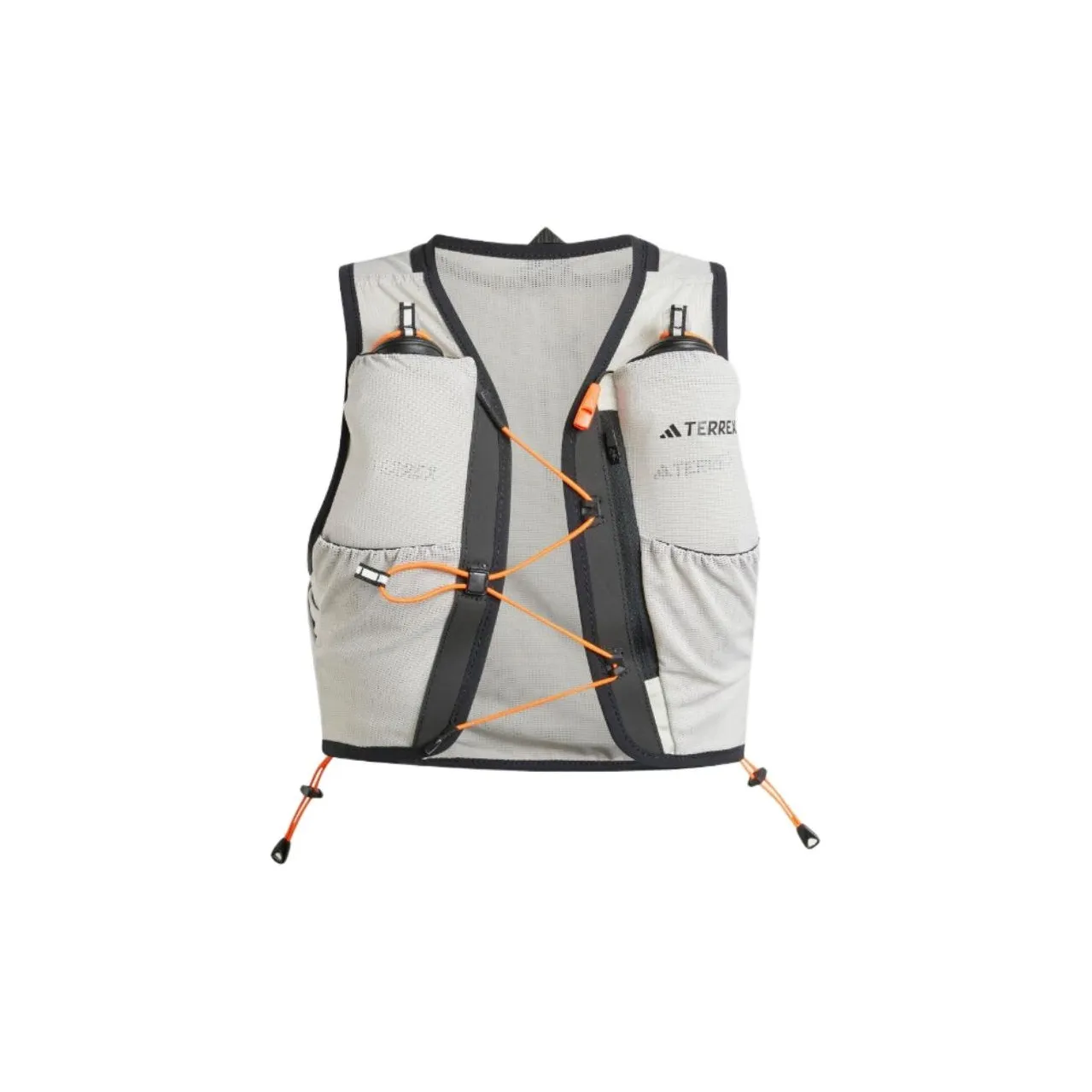 Adidas Terre 5L Альпинистский рюкзак Outdoor Сумка из переработанного материала Светло-серый и Черный Унисекс