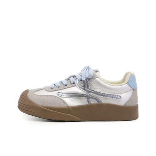 The New Age Family Кроссовки для скейтбординга Low Top Синий/Желтый Женские