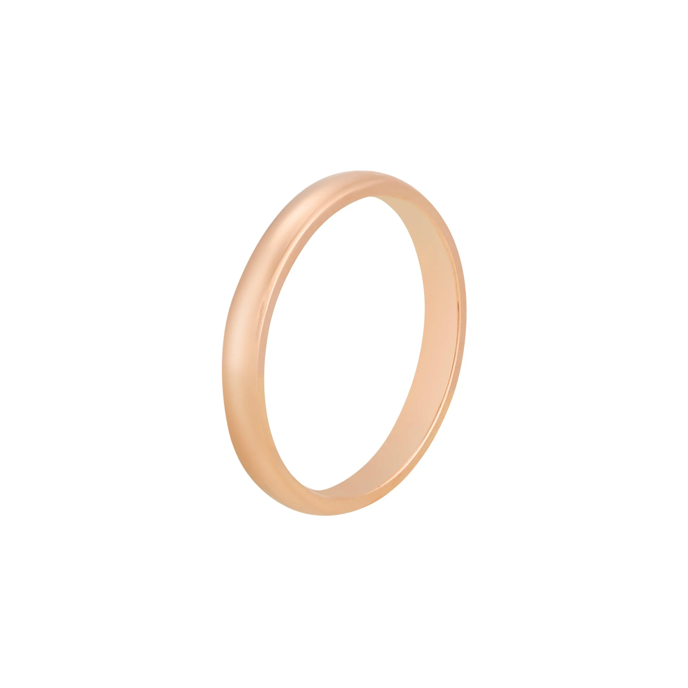 CARTIER 18K Rose Gold Rings Unisex Rose Gold