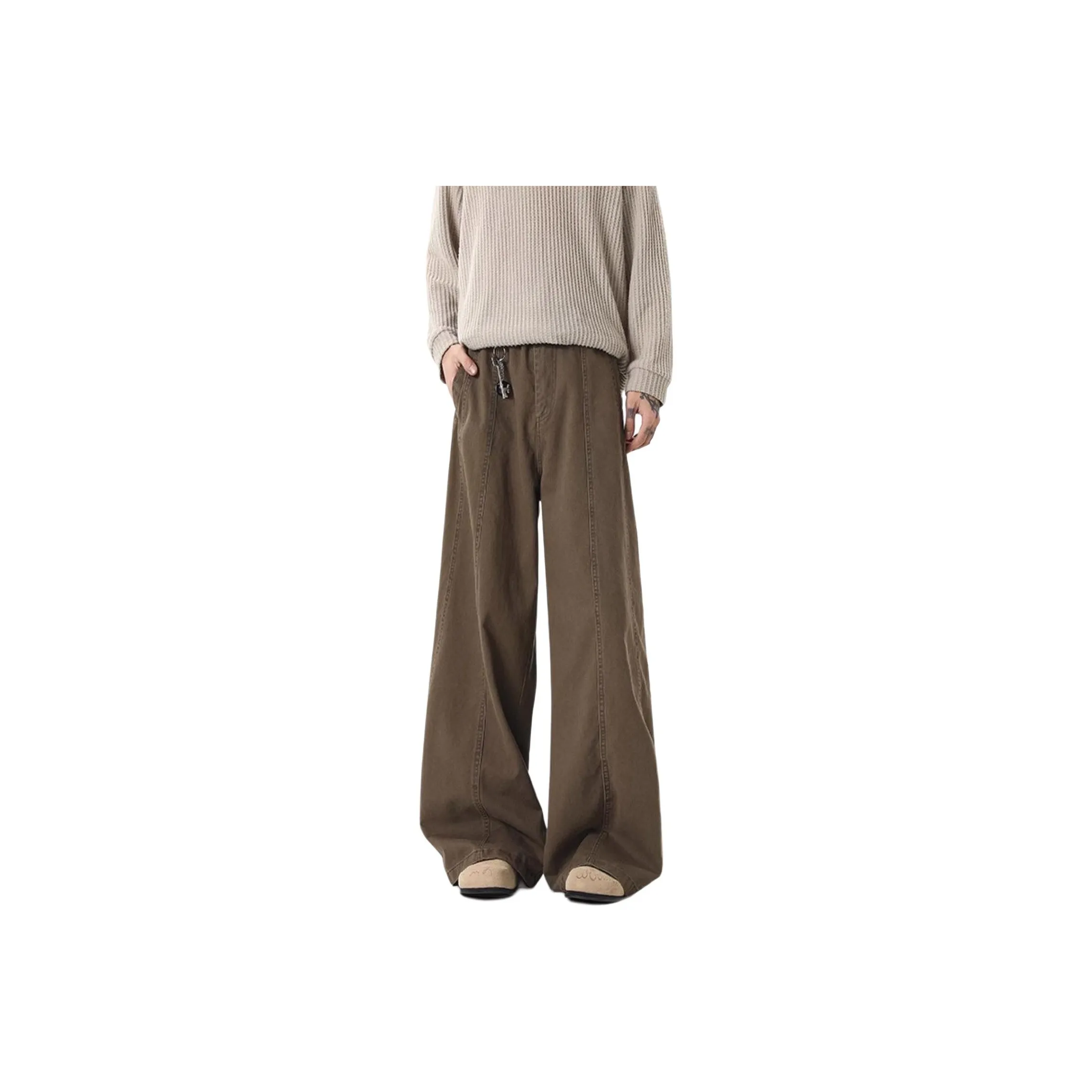 MM6 Maison Margiela cropped high-waisted jeans