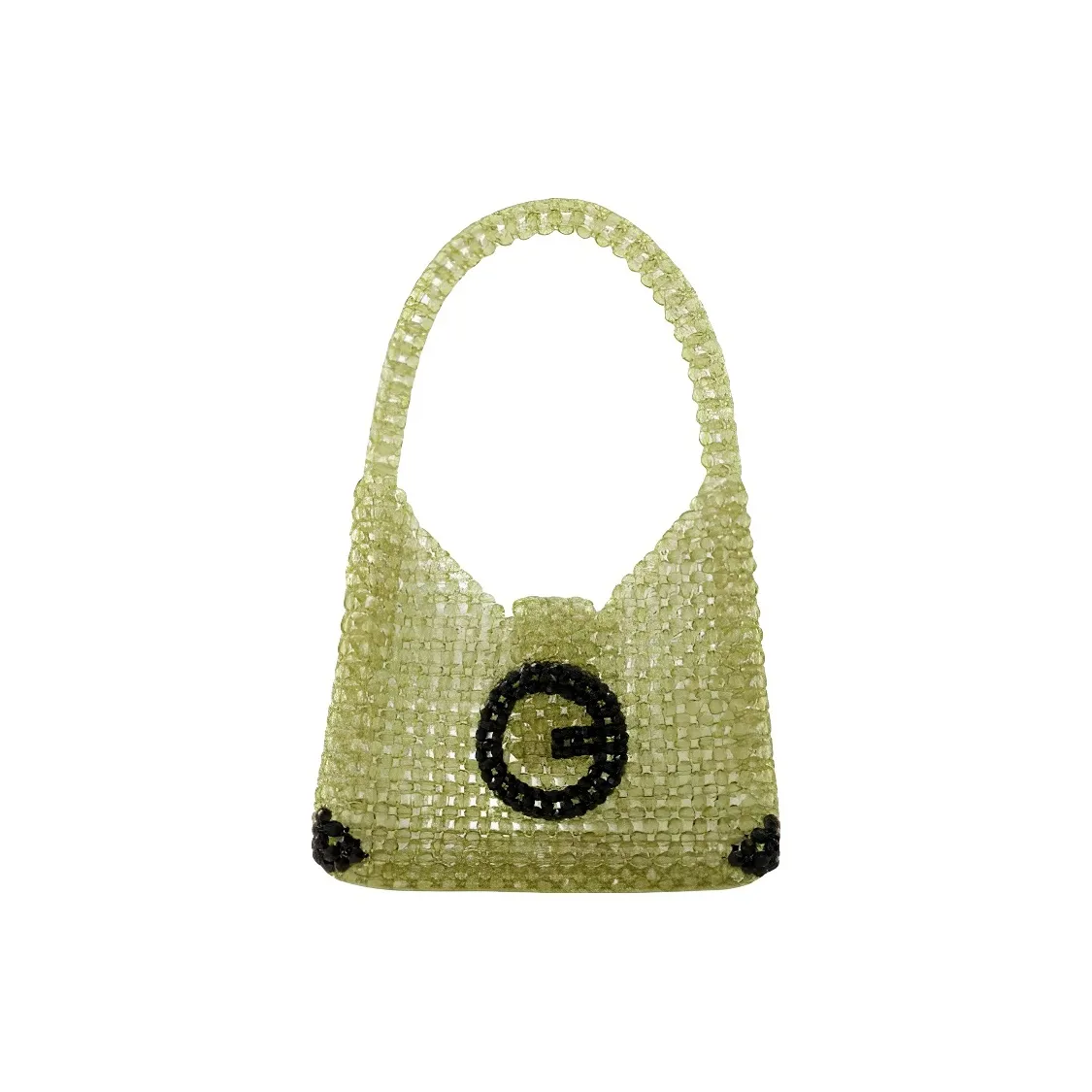 Germanier Plastic Hobo Bag Handbag Women's Green