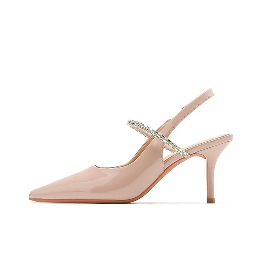 GOSO Узкий каблук Высокие каблуки Женские Нюдово-розовый