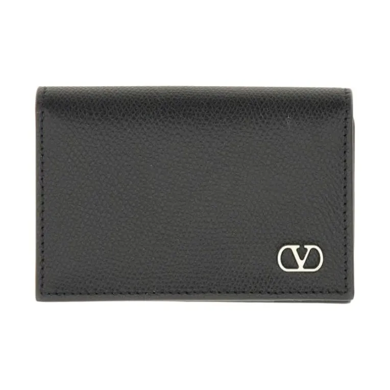 Valentino GARAVANI Leather Wallet Men's Black