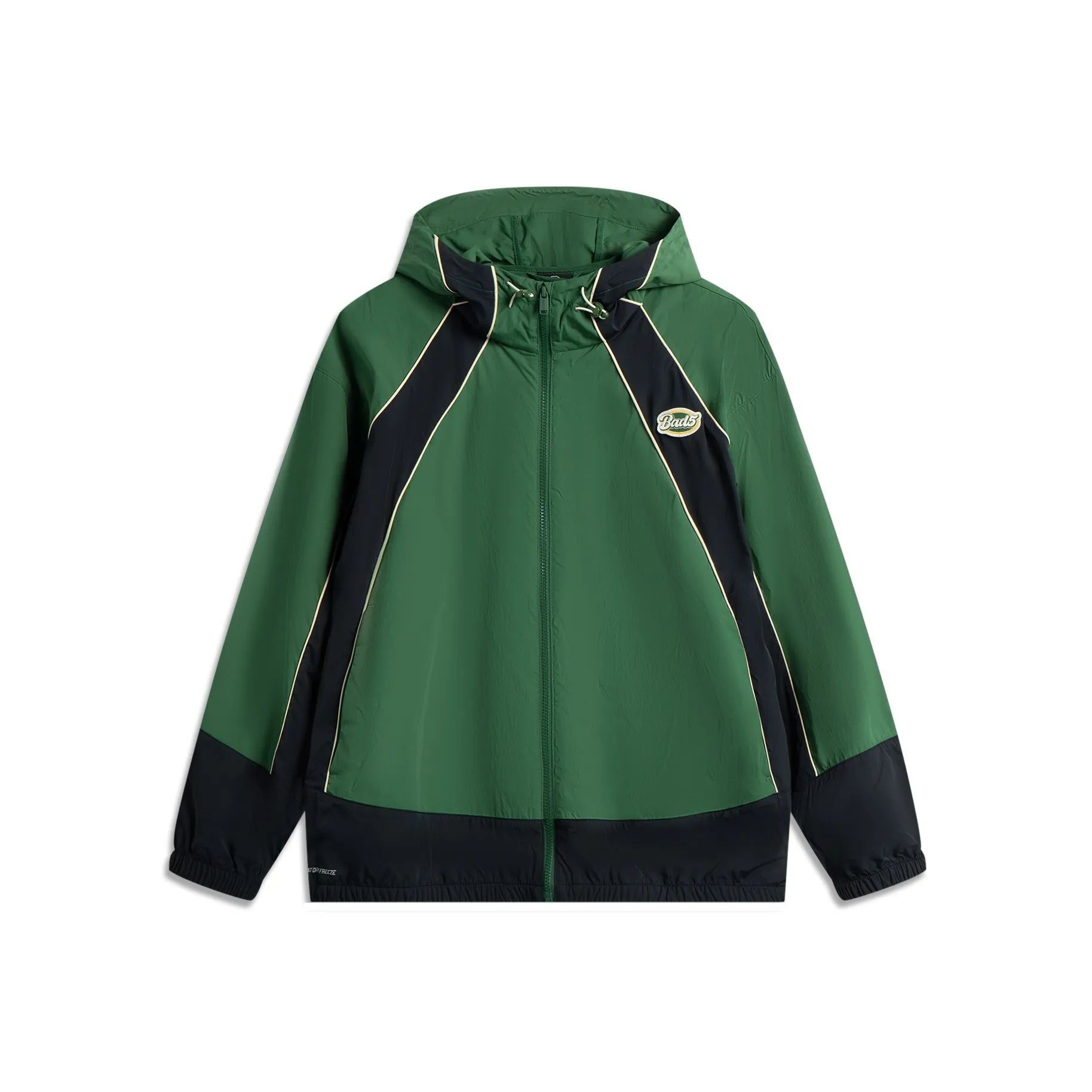 LINING Тренчкот Мужской Эдем Зеленый Черный