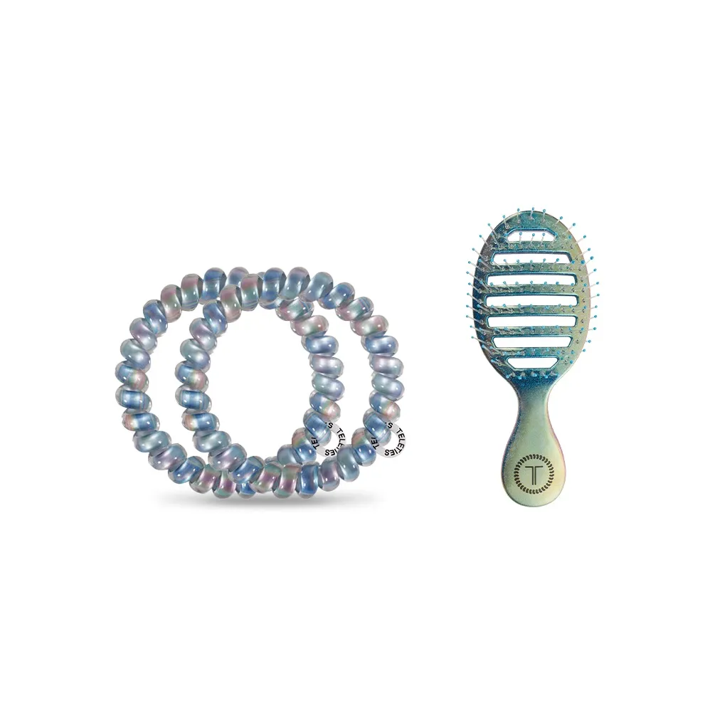 TELETIES TPU Смола Резинка для волос Женская Зеленая Синяя Розовая