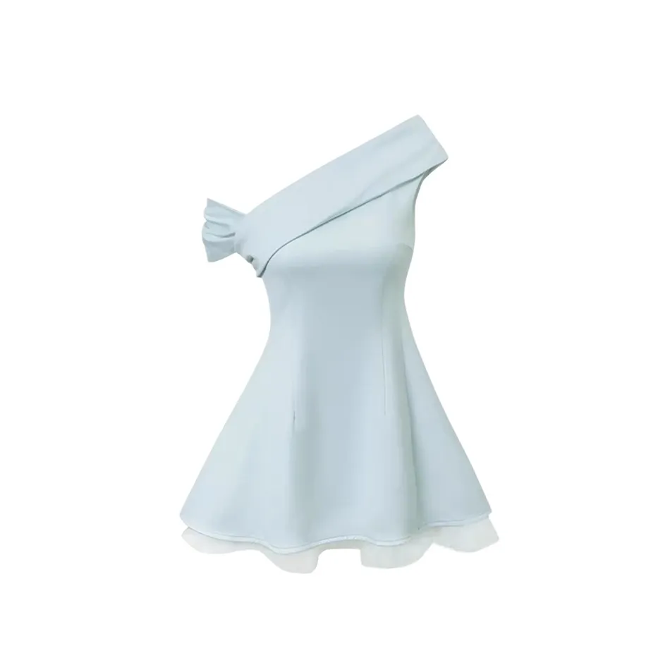 CHARM GLOW Короткое платье с короткими рукавами женское