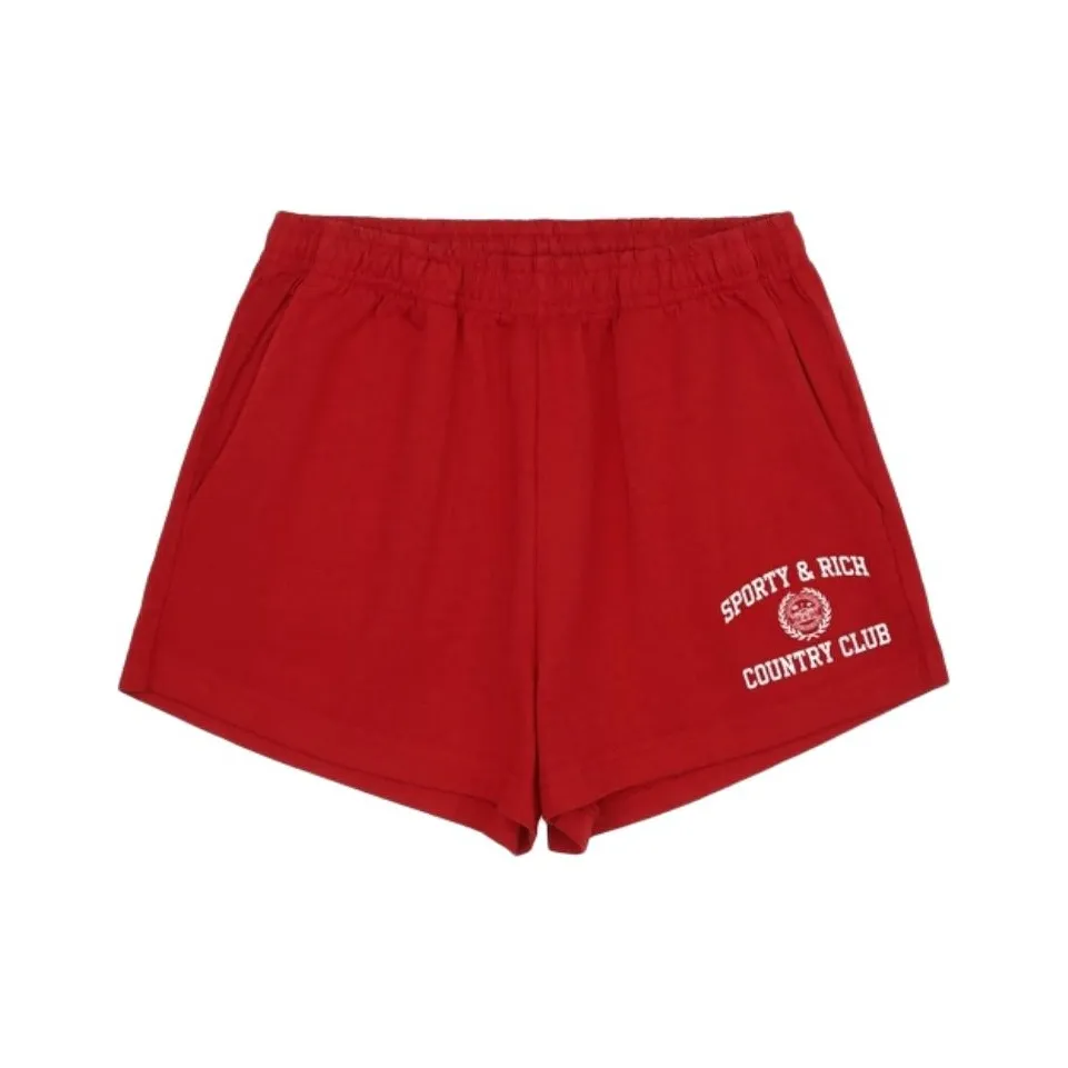 SPORTY & RICH Varsity Shorts
