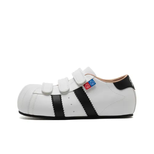 BBIMP Кроссовки для скейтбординга Low Top Белые Унисекс