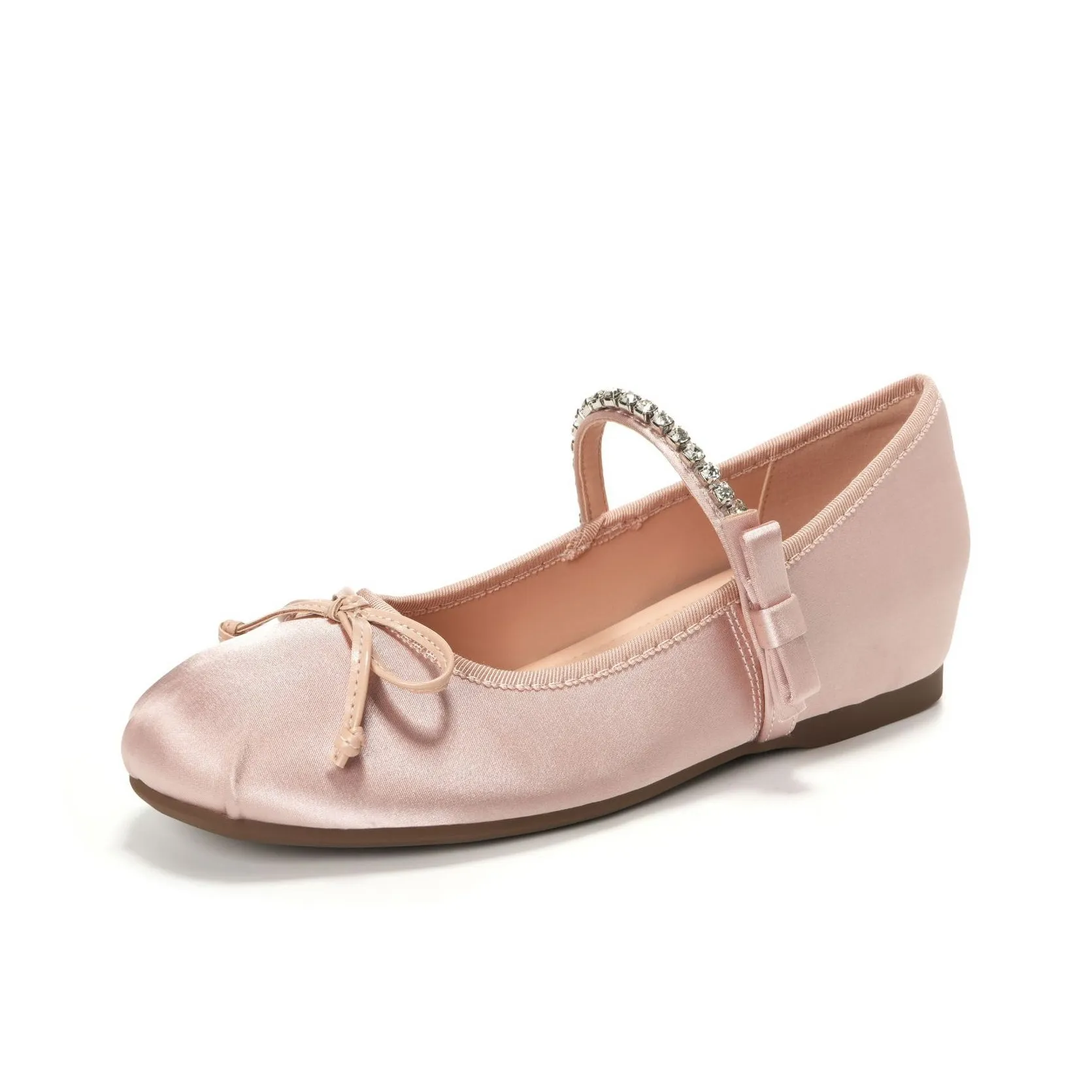 QITUMAUL Грубый каблук Мэри Джейн Женские туфли