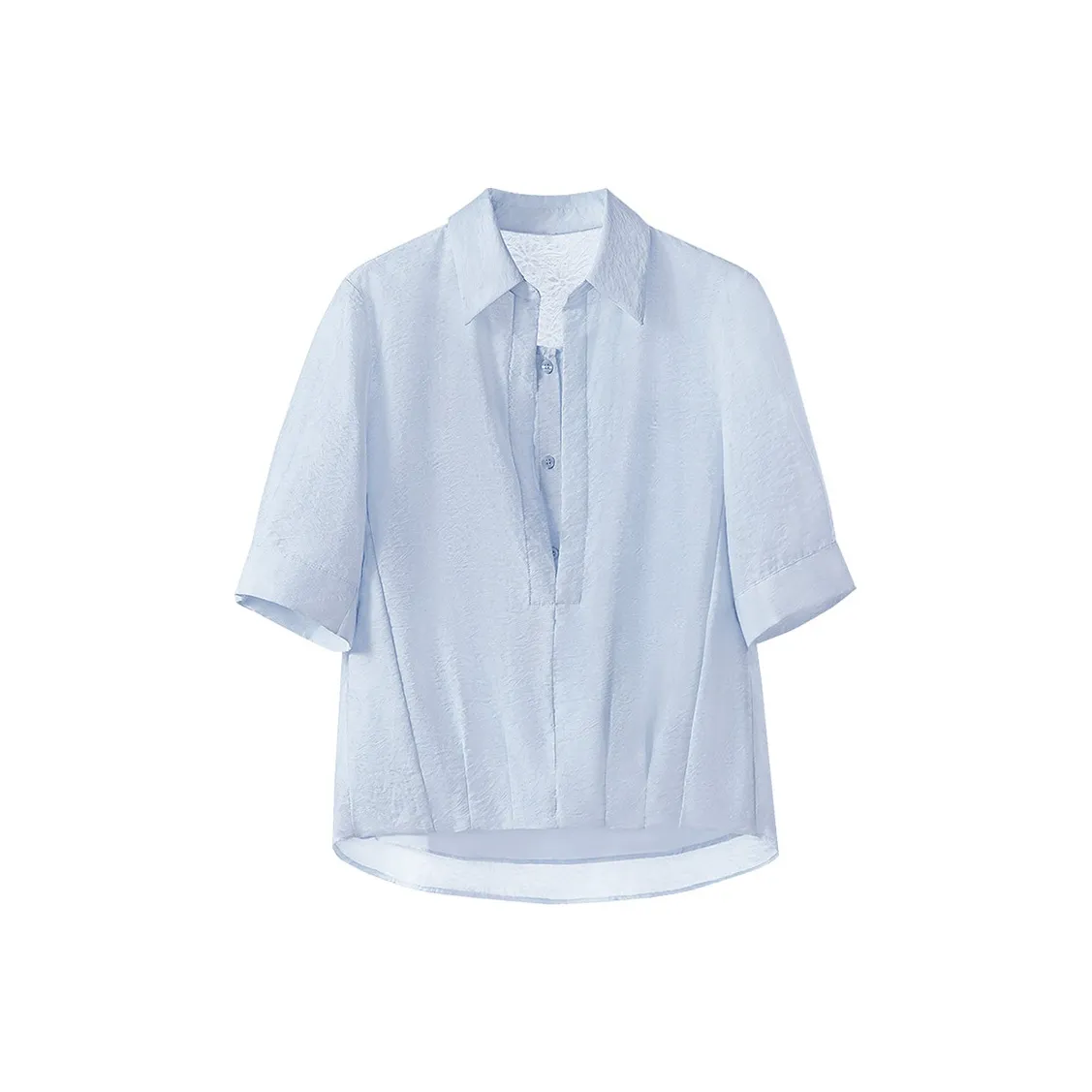 Cypress House Светло-синие Женские Рубашки