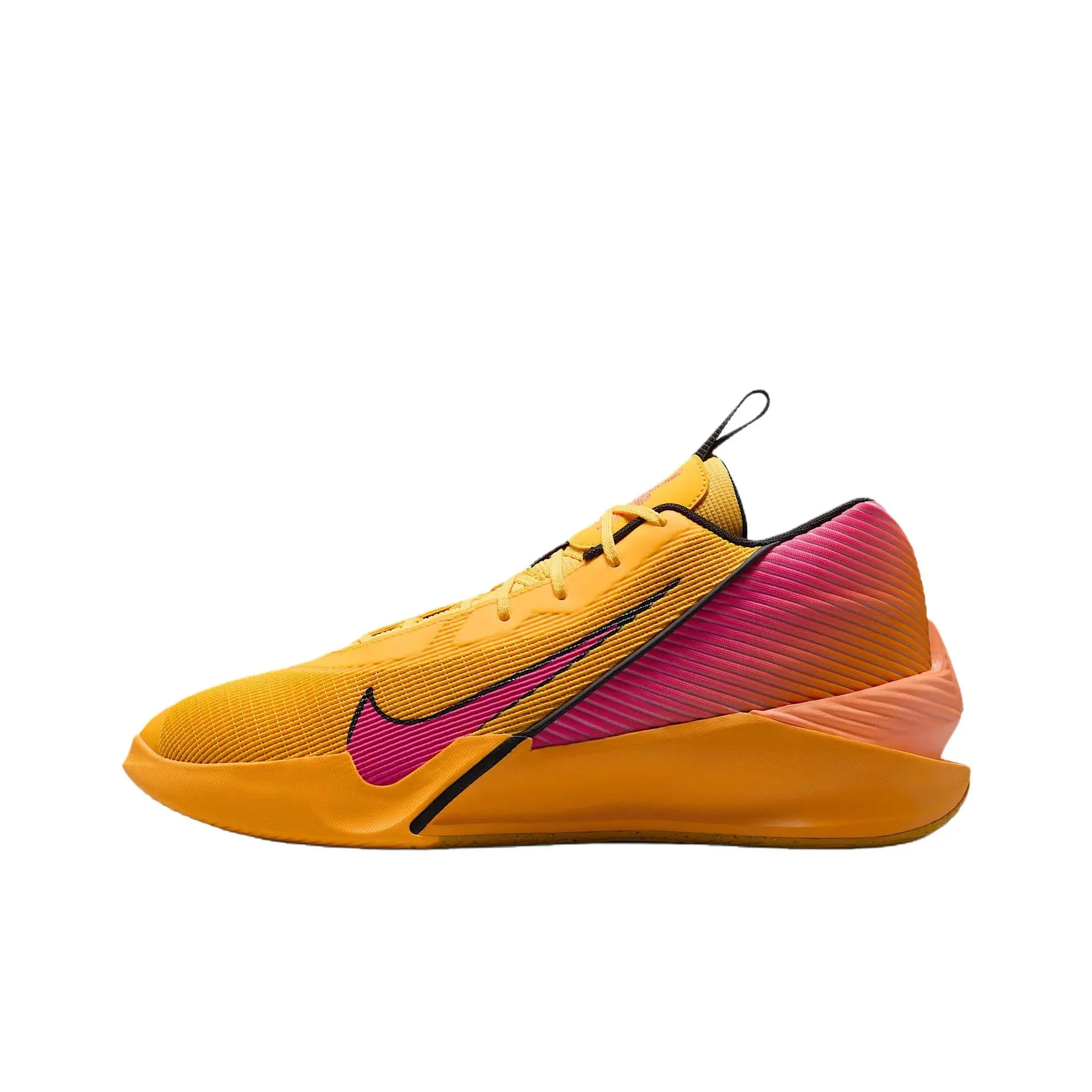 Nike G.T. Jump Academy Anti Slip Wear Resistant Low Top Basketball Shoes Reception Men's Orange