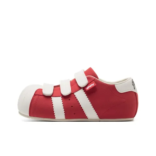 BBIMP Кроссовки для скейтбординга Low Top Красный Унисекс