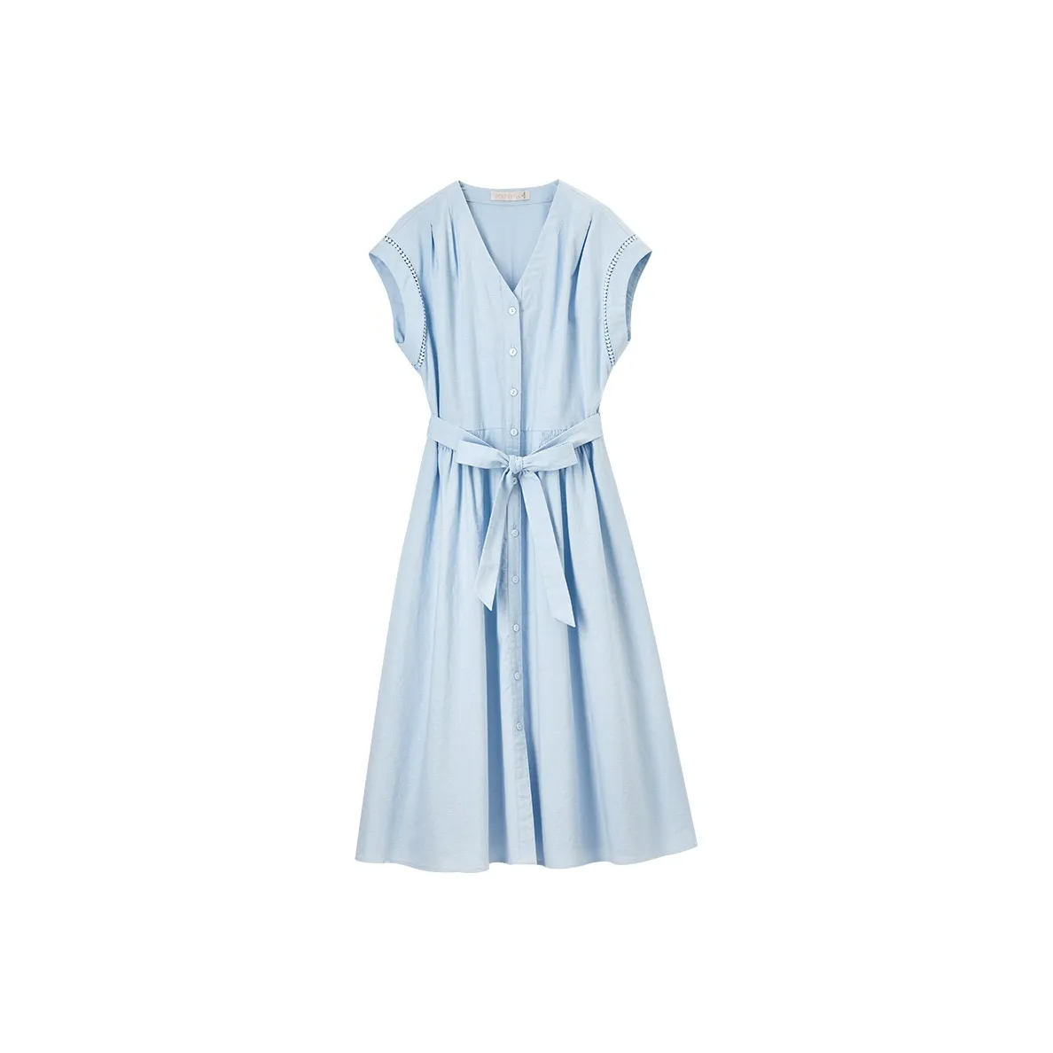 SENTUBILA Короткое платье с короткими рукавами женское