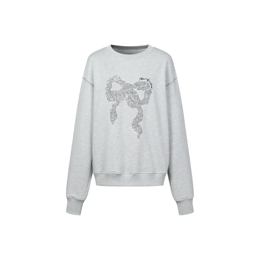 Three Quarters Толстовка Женская Серого цвета