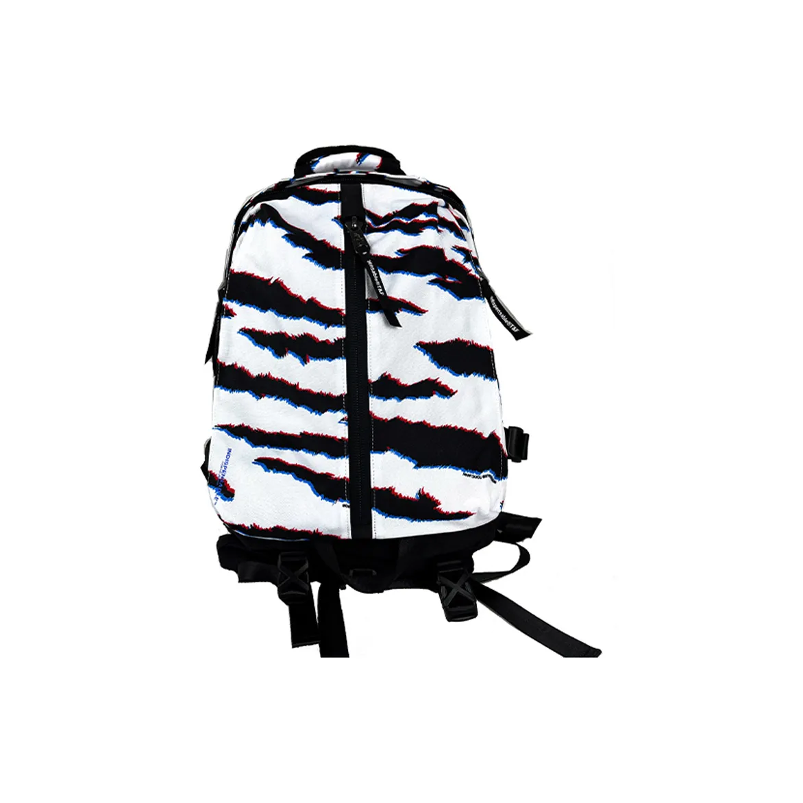 Indispensable Полиэстер Рюкзак Унисекс Черный Белый Зебра