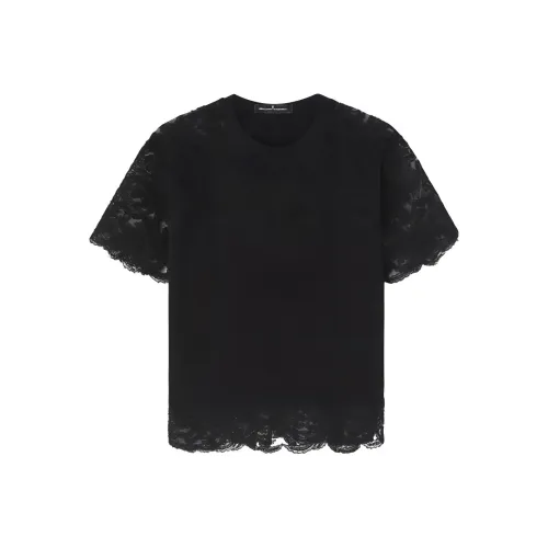 ERMANNO SCERVINO Черные Женские Т-рубашки