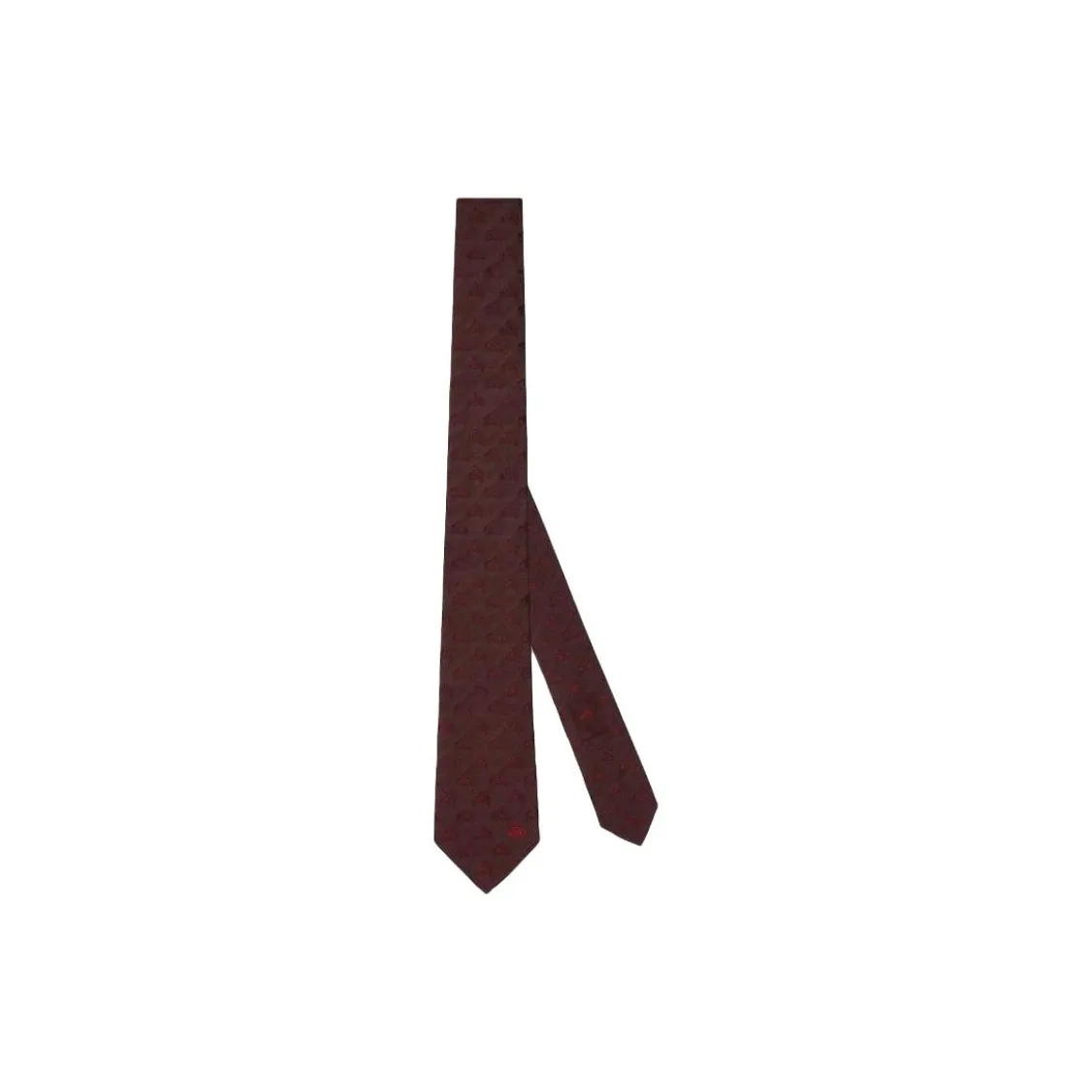 GUCCI Equestrian Silk Jacquard Tie