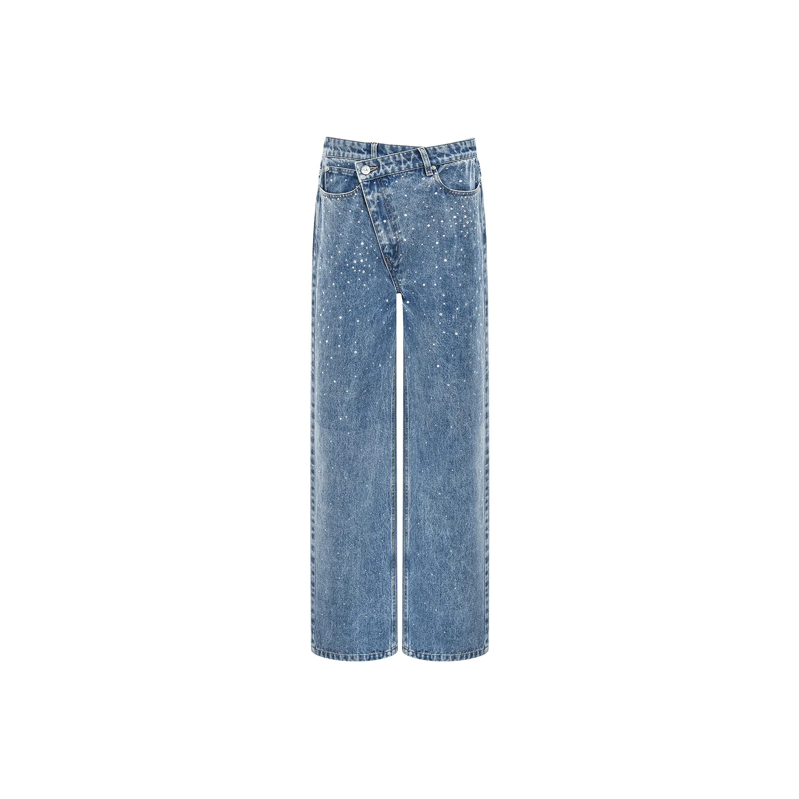 Three Quarters Jeans Women's Blue
