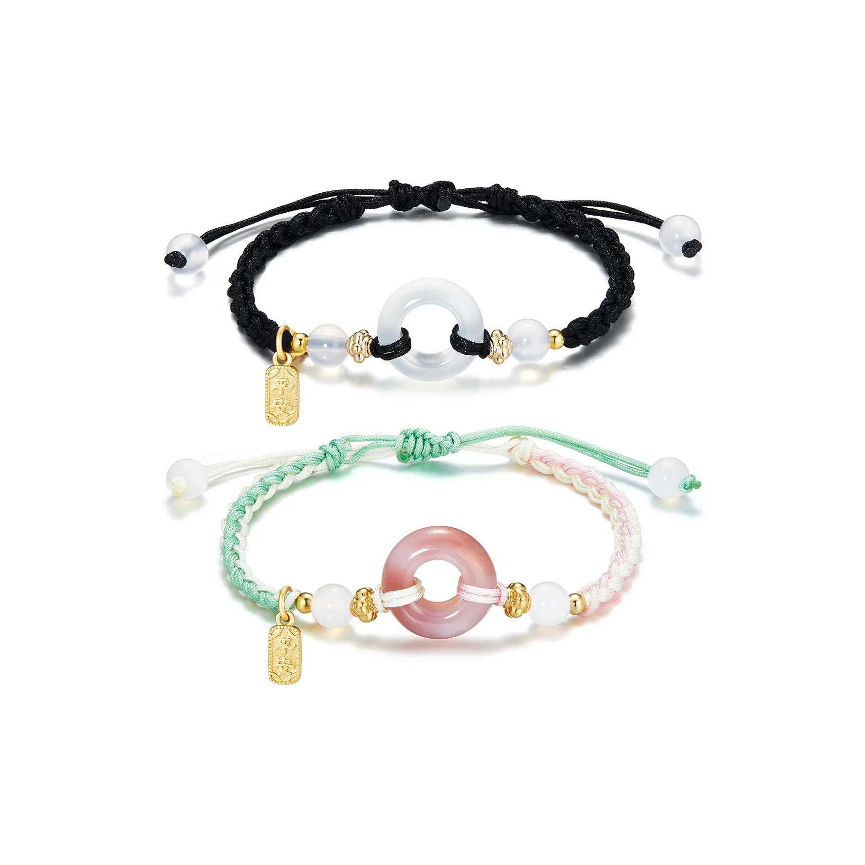 Zeroline Agate Rope Bracelets Unisex