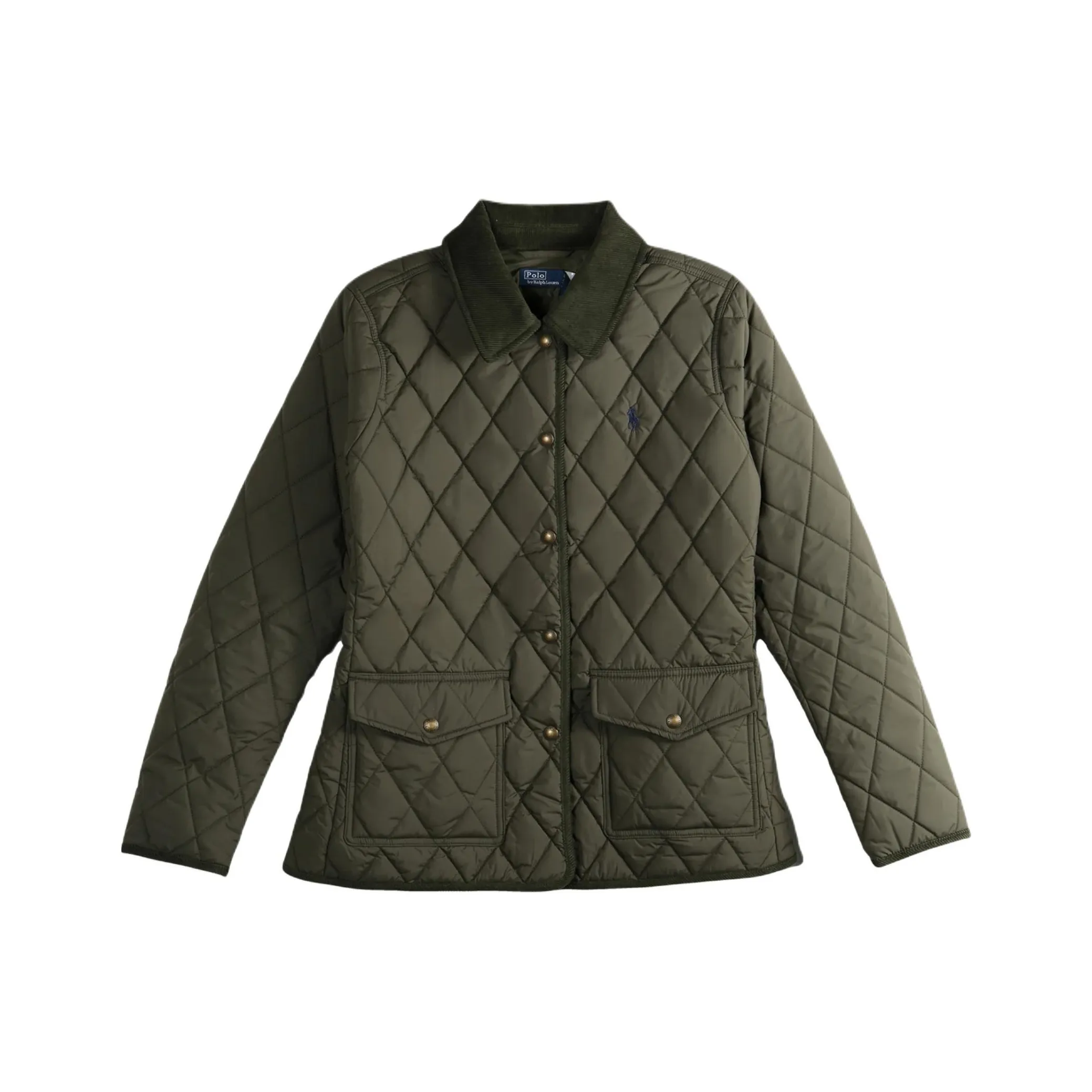 Polo Ralph Lauren Logo Embroidered Quilted Jacket