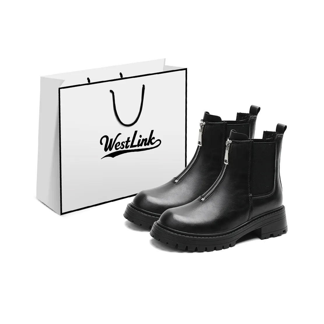 WESTLINK Короткий Челси 5,0 см Женский Черный