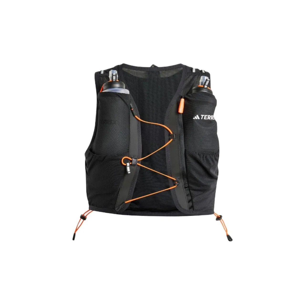 Adidas Terre Альпинистский рюкзак Outdoor Сумка из переработанного материала 5L Черный Белый и Оранжевый Унисекс