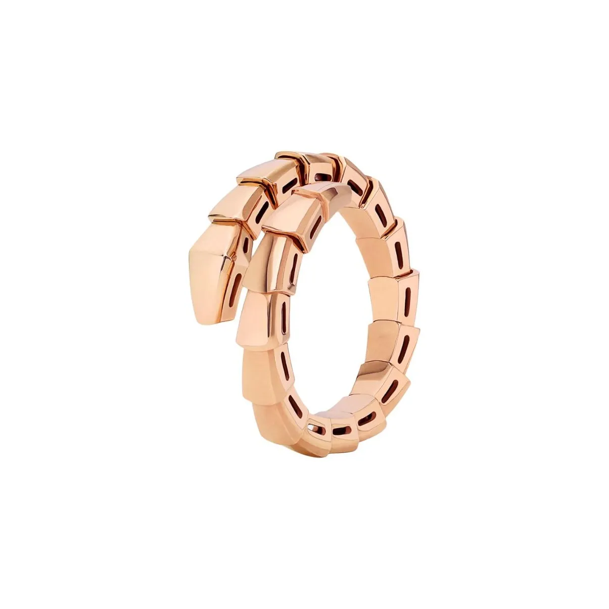 BVLGARI 18K Rose Gold Rings Unisex Gold