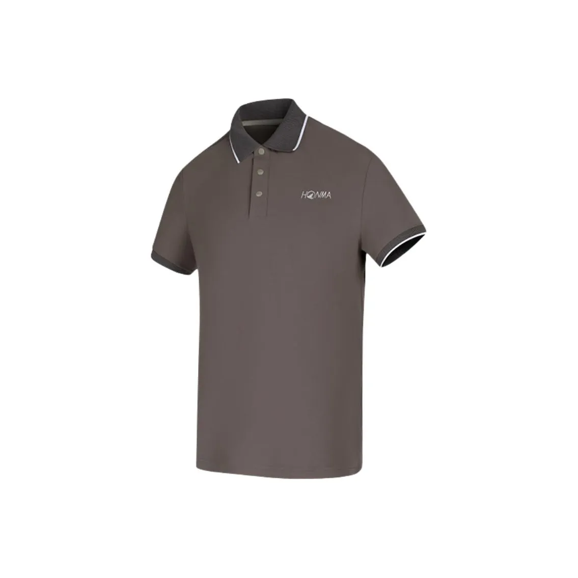 HONMA Polo Shirt Men's Olive Green
