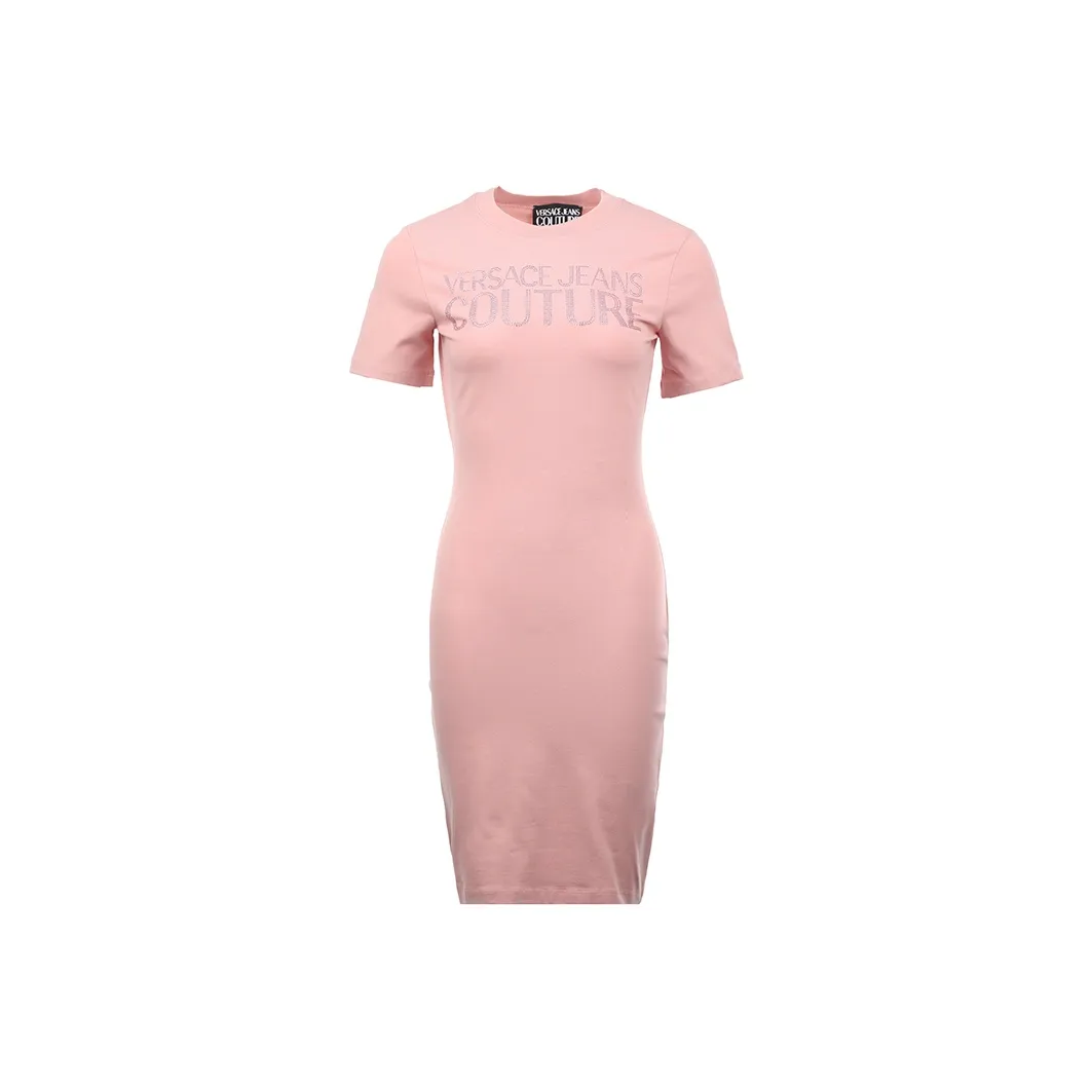 Polo Ralph Lauren Skinny Pants SS25 Short Sleeved Dress Women's Light Pink