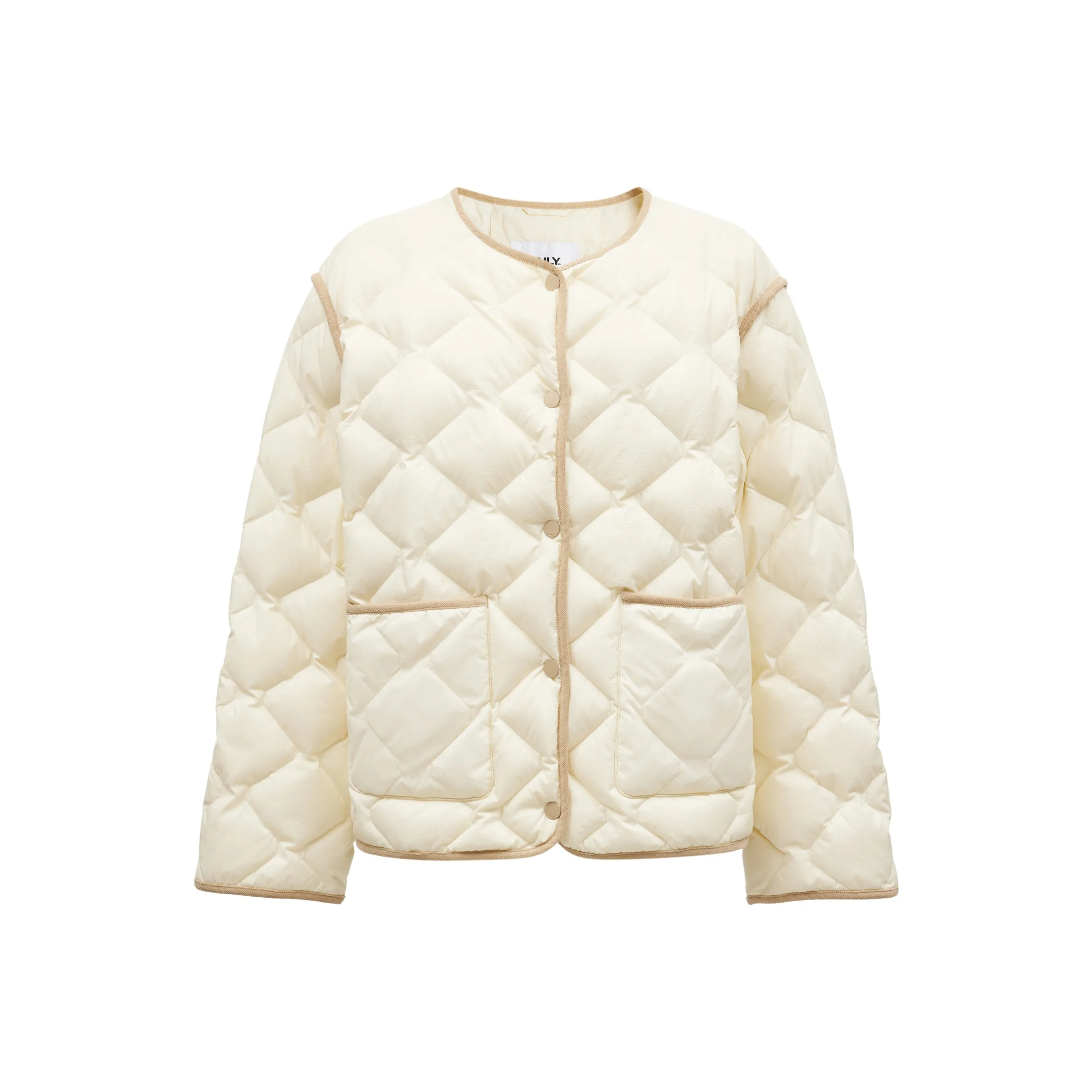 ONLY Down Jacket Women's Winter White