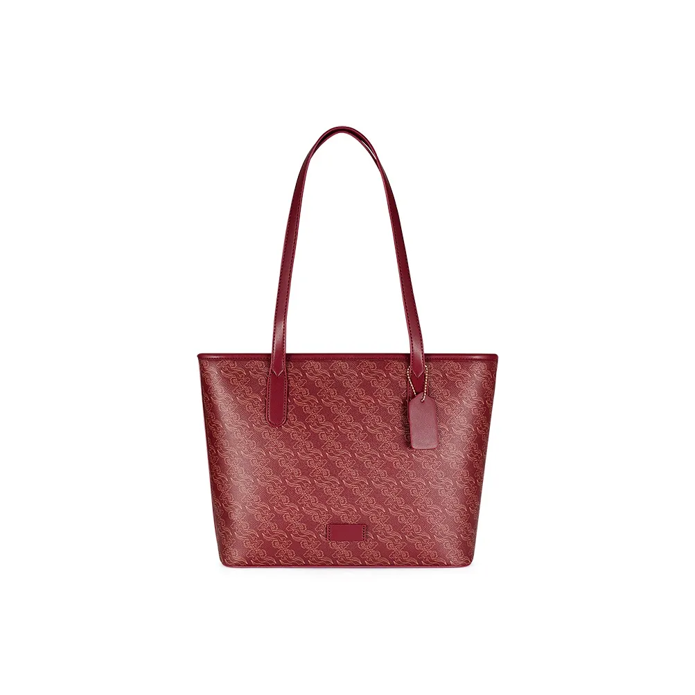 Vigno Синтетическая кожа Одно плечо Подмышечный Тоут Сумка Женская Красная