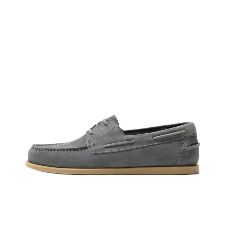 ZARA Boat Shoes Men's Blue