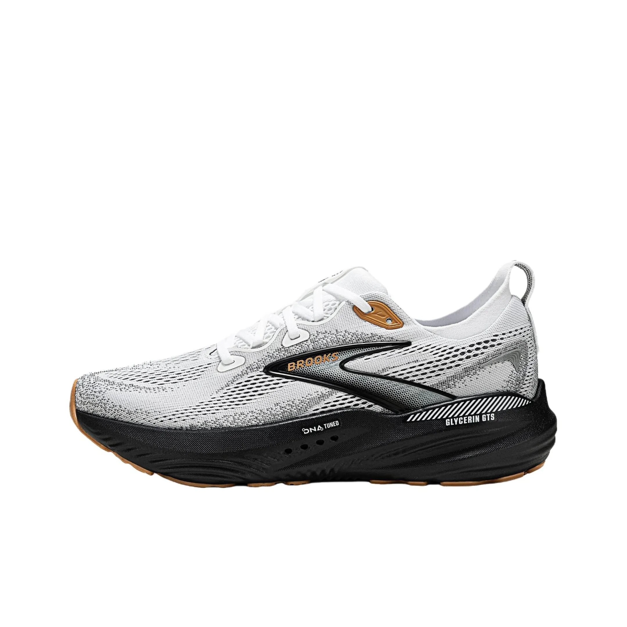 Brooks Glycerin 22 Low Топ Беговые кроссовки Мужской Белый Серый
