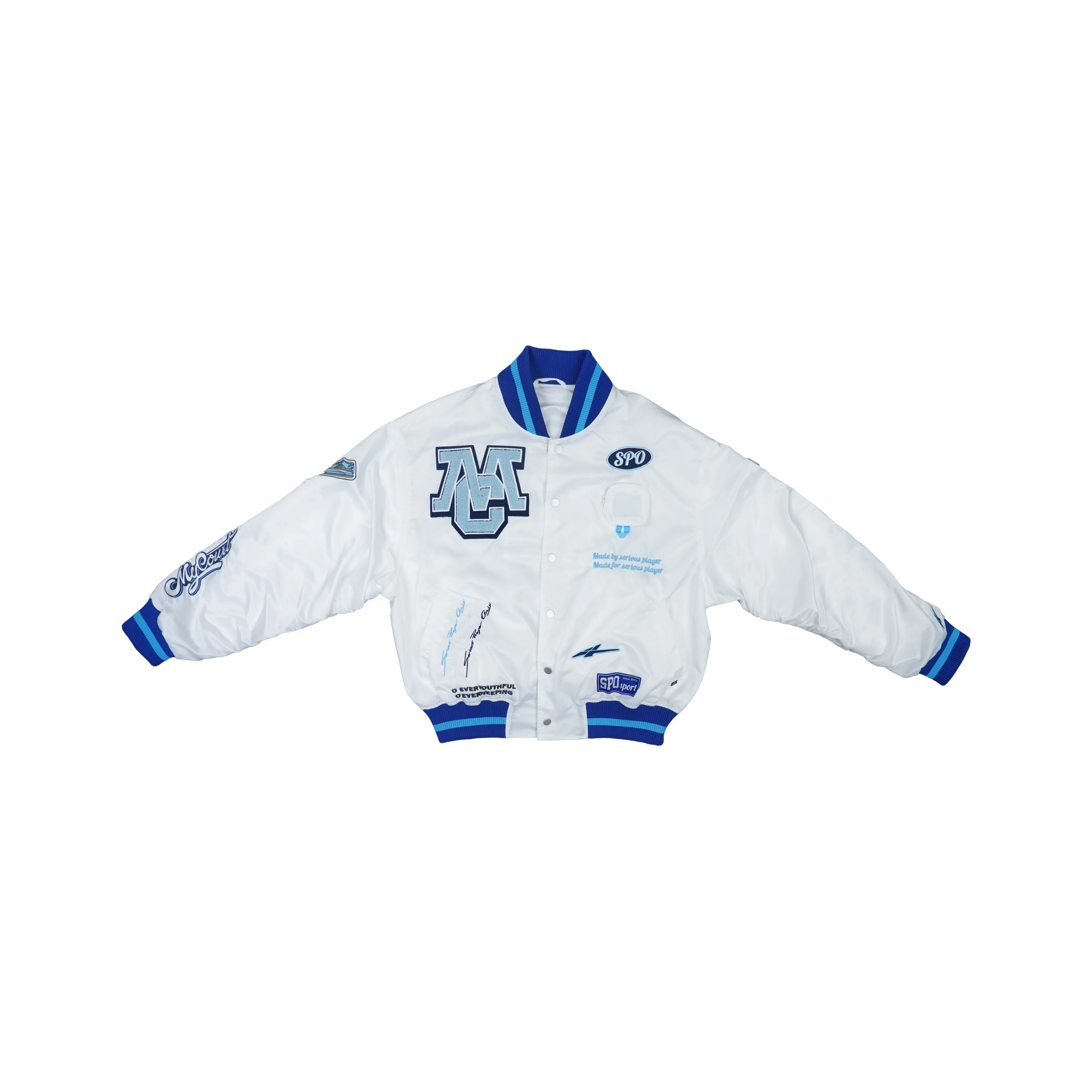Serious Player Only x MYCOURT Jacket Men's White