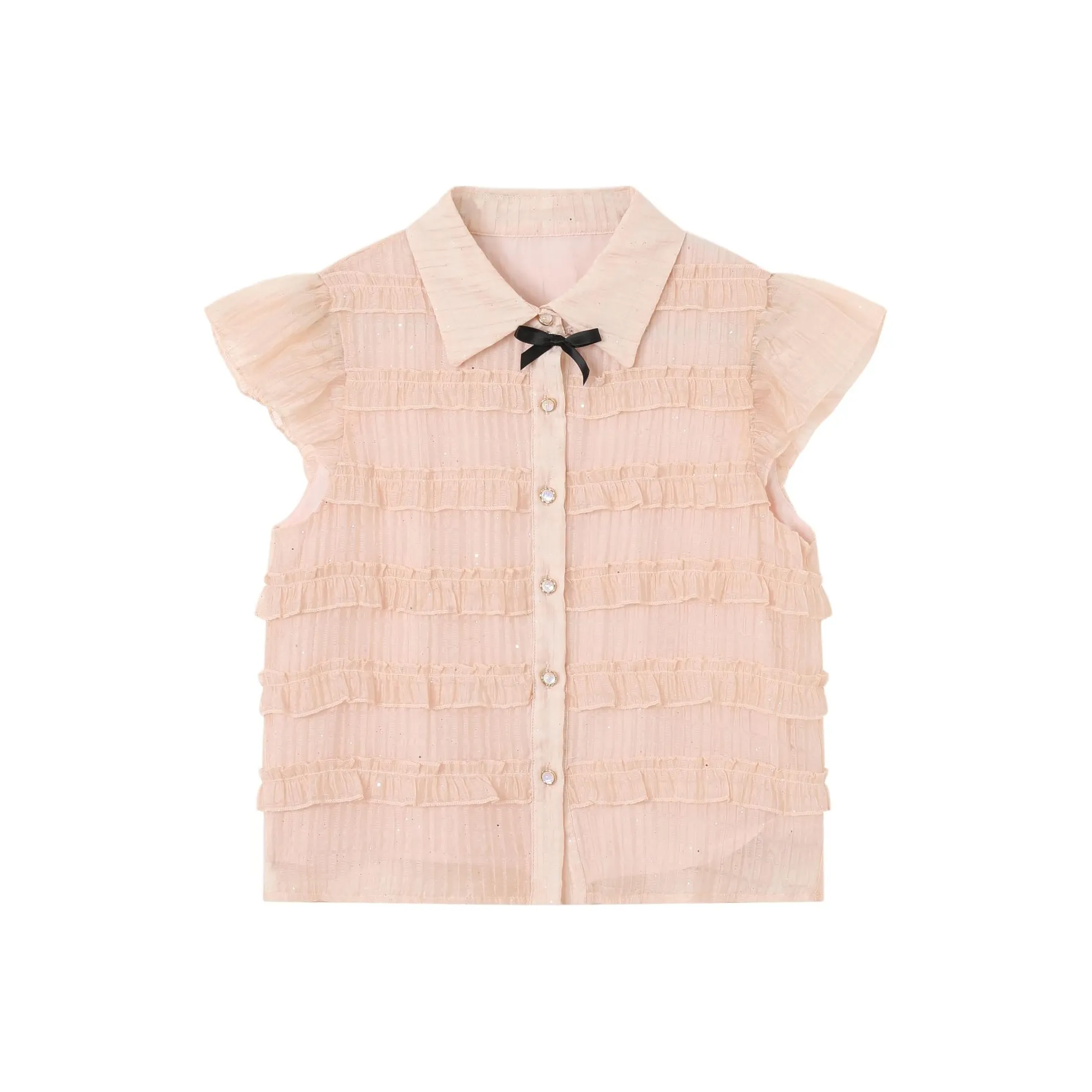 Fish Rabbits Шифон Рубашка Женские