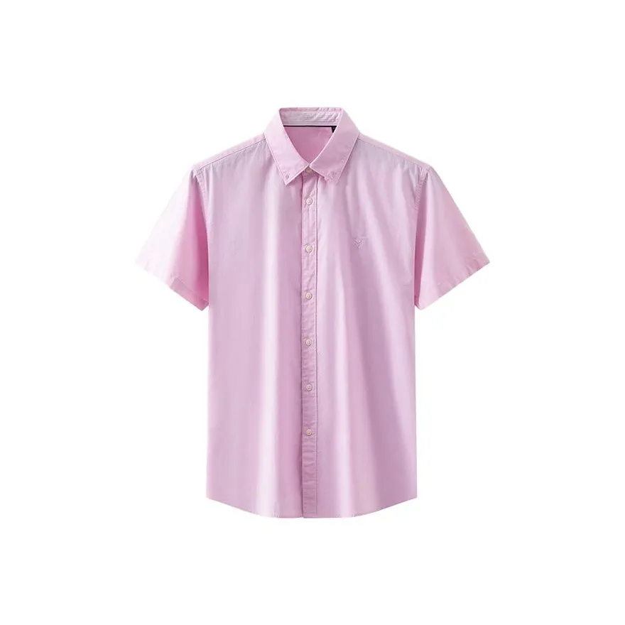 ARTSDON Shirts Men's Pink