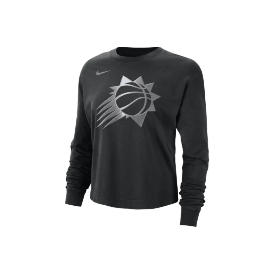 Nike draped Clothing T Shirts Women's Black
