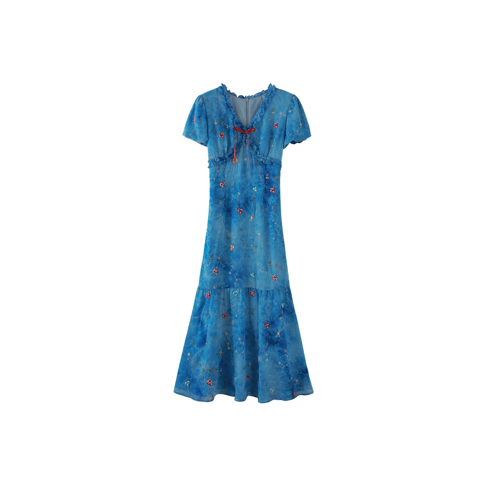 ZUKIZUKI Короткое платье с короткими рукавами женское