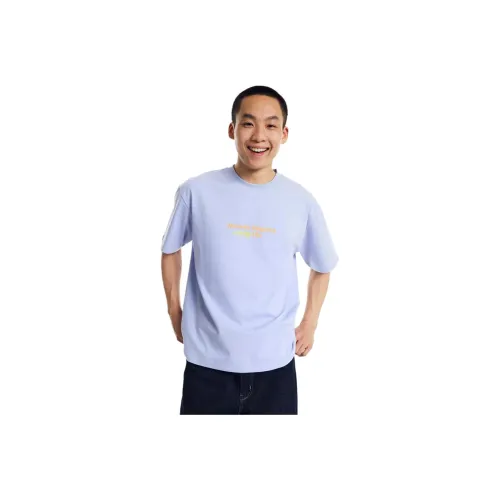 Norybrand Светло-фиолетовые Унисекс Т-рубашки